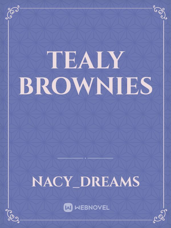 tealy brownies